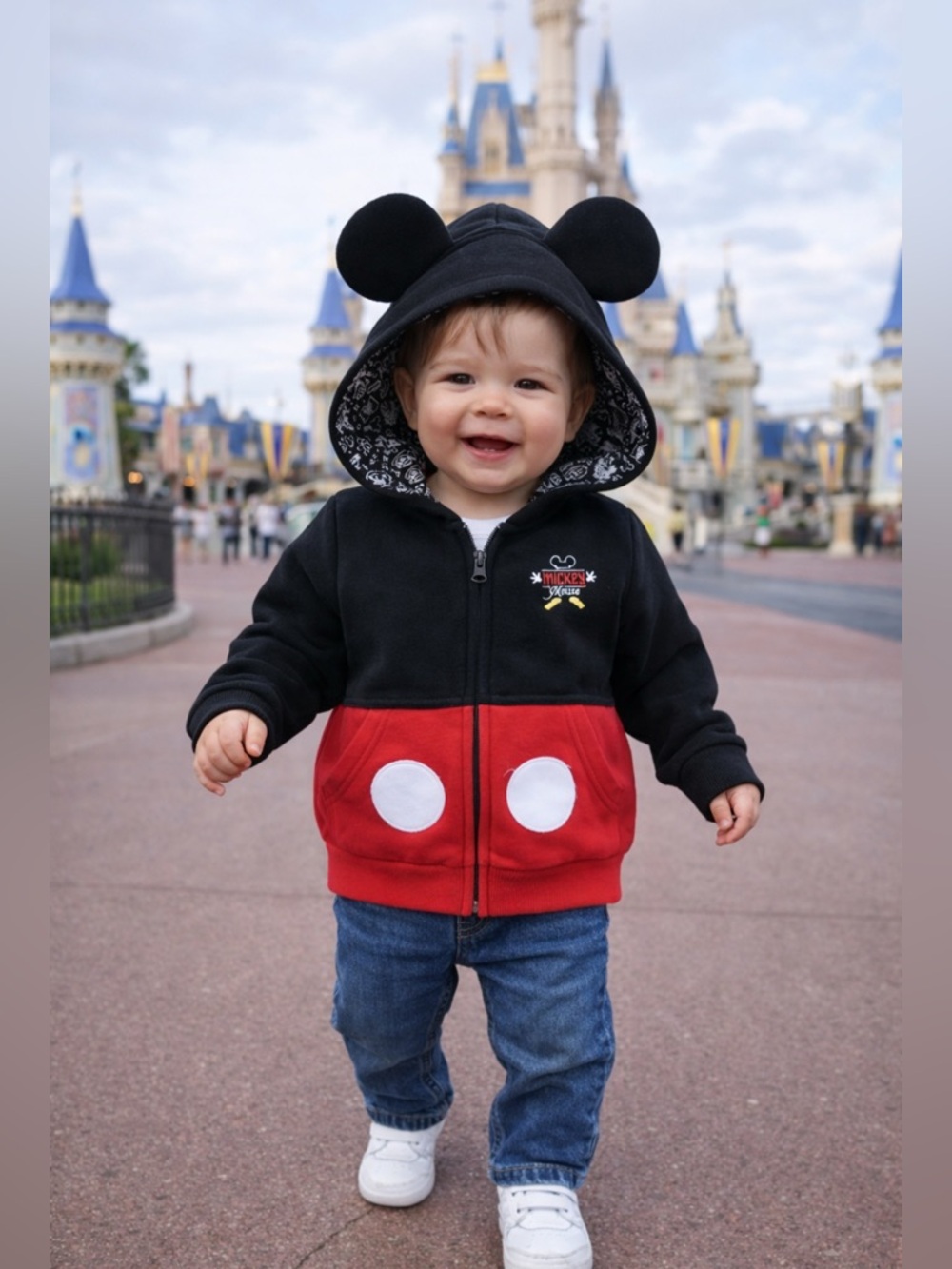 DISNEY Toddler’s Zip-Up Hoodie - I Am Mickey Mouse